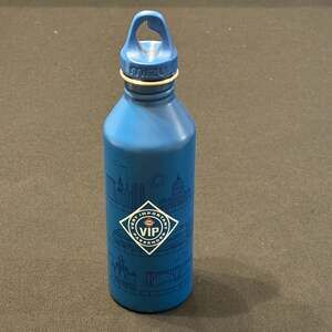 Mizu M8 Virginia Railway Express VRE VIP Passenger Blue Steel Water Bottle